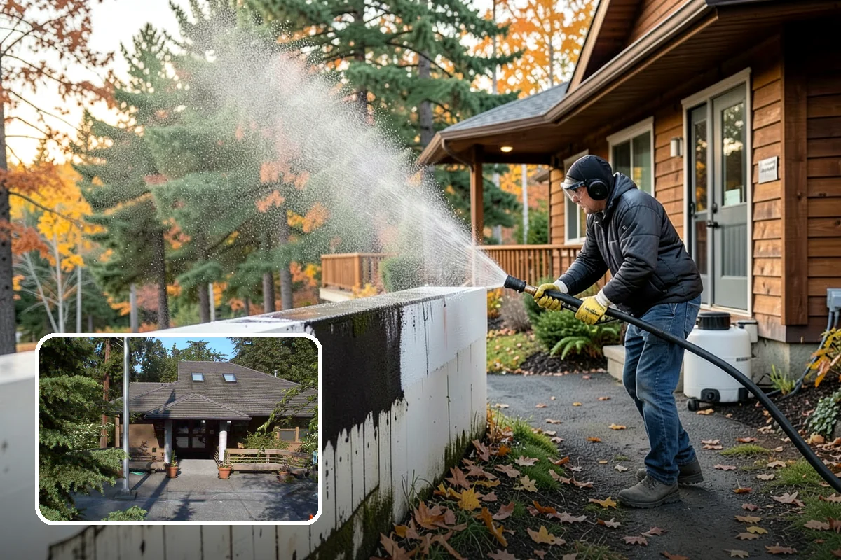 Deck Staining in Yarrow Point, King County, WA - Adds pigment that blocks UV fade and evens out board tone