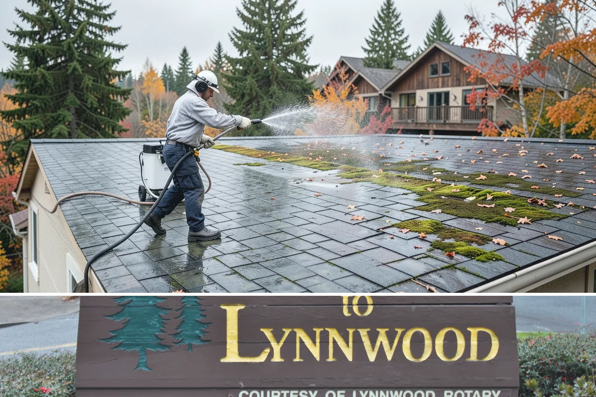 Deck Stair Cleaning in Lynnwood, Snohomish County, WA - Clean deck stairs before the fall rains so footing stays safe through winter.