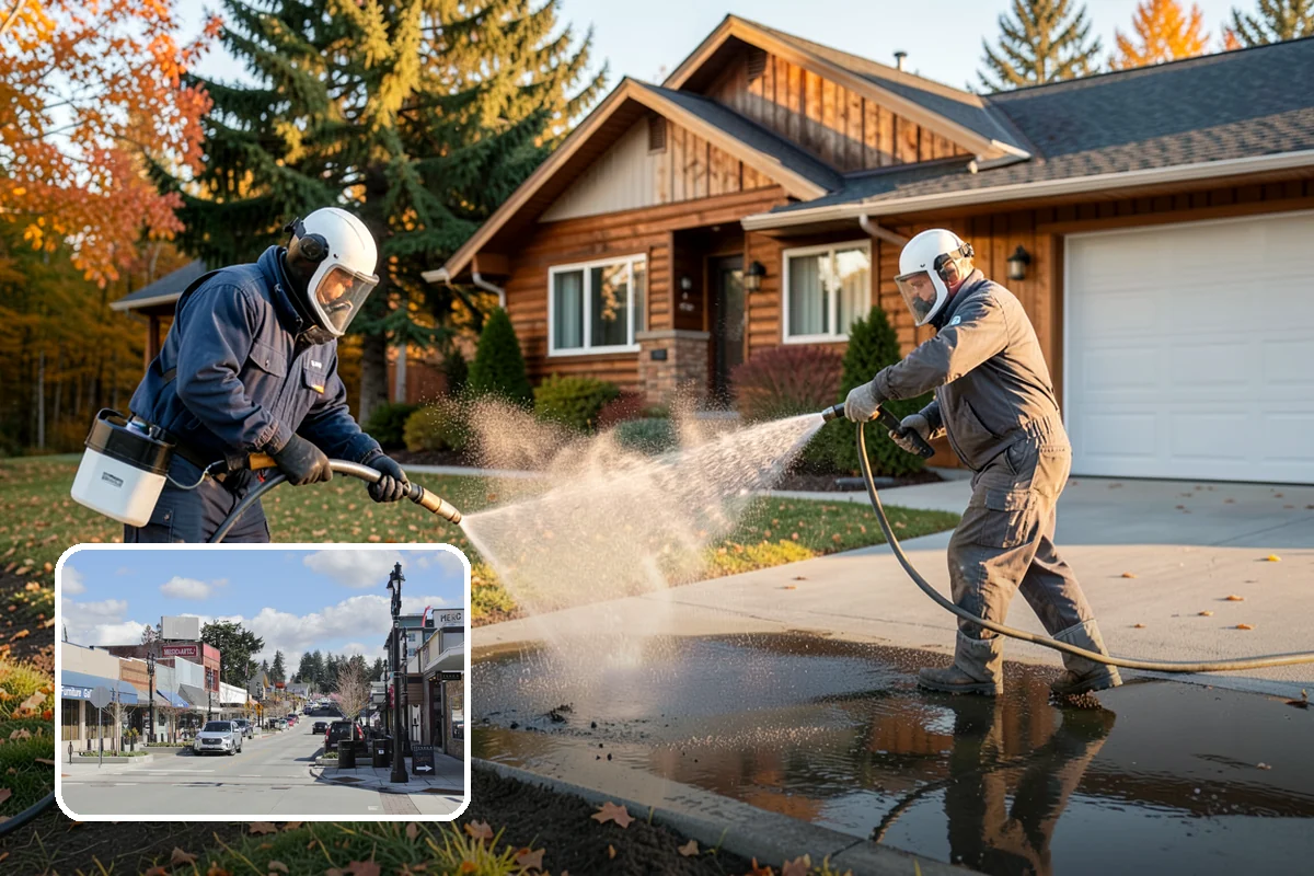 Deck Washing in Bothell, King County, WA - Lifts algae, mildew, and grey weathering