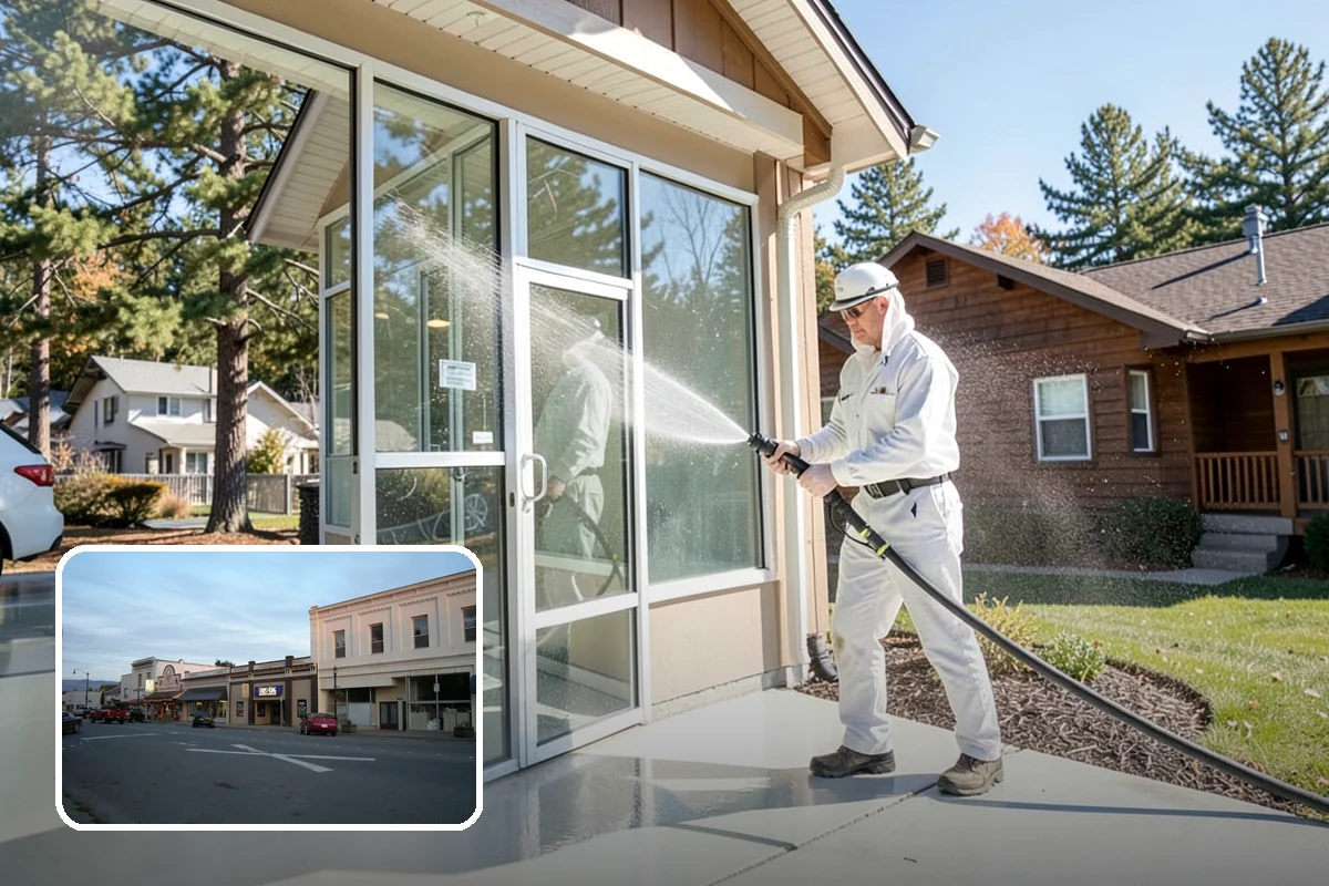 Deck Washing in Burlington, Skagit County, WA - Lifts algae, mildew, and grey weathering