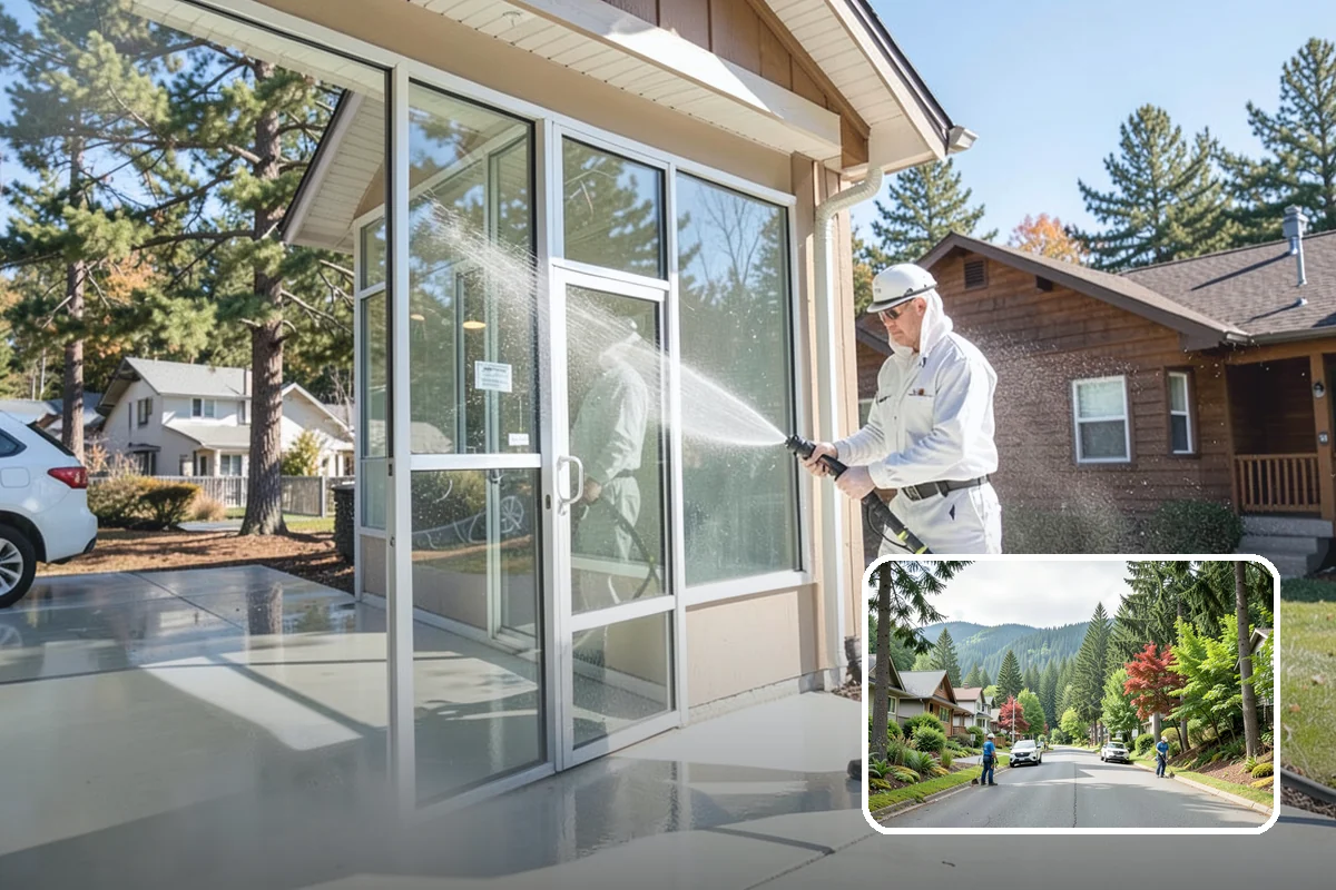 Deck Washing in Darrington, Snohomish County, WA - Lifts algae, mildew, and grey weathering
