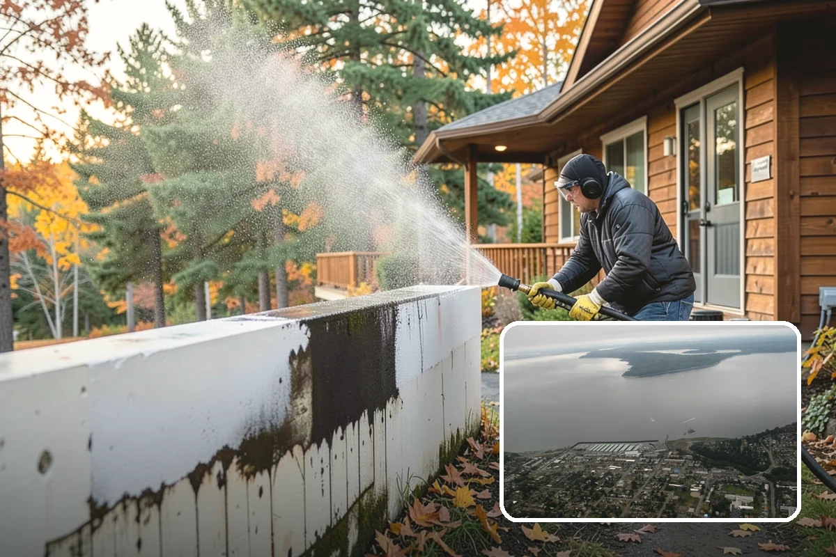 Deck Washing in Des Moines, King County, WA - Lifts algae, mildew, and grey weathering