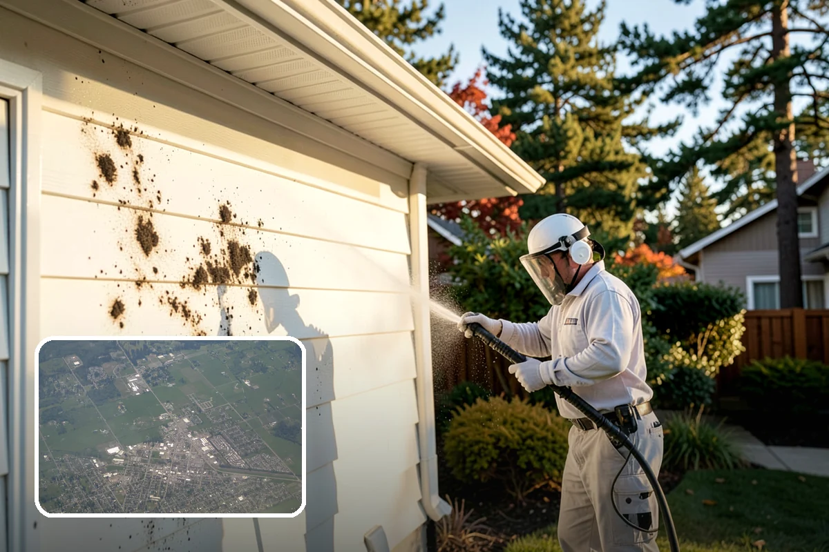 Deck Washing in Enumclaw, King County, WA - Lifts algae, mildew, and grey weathering