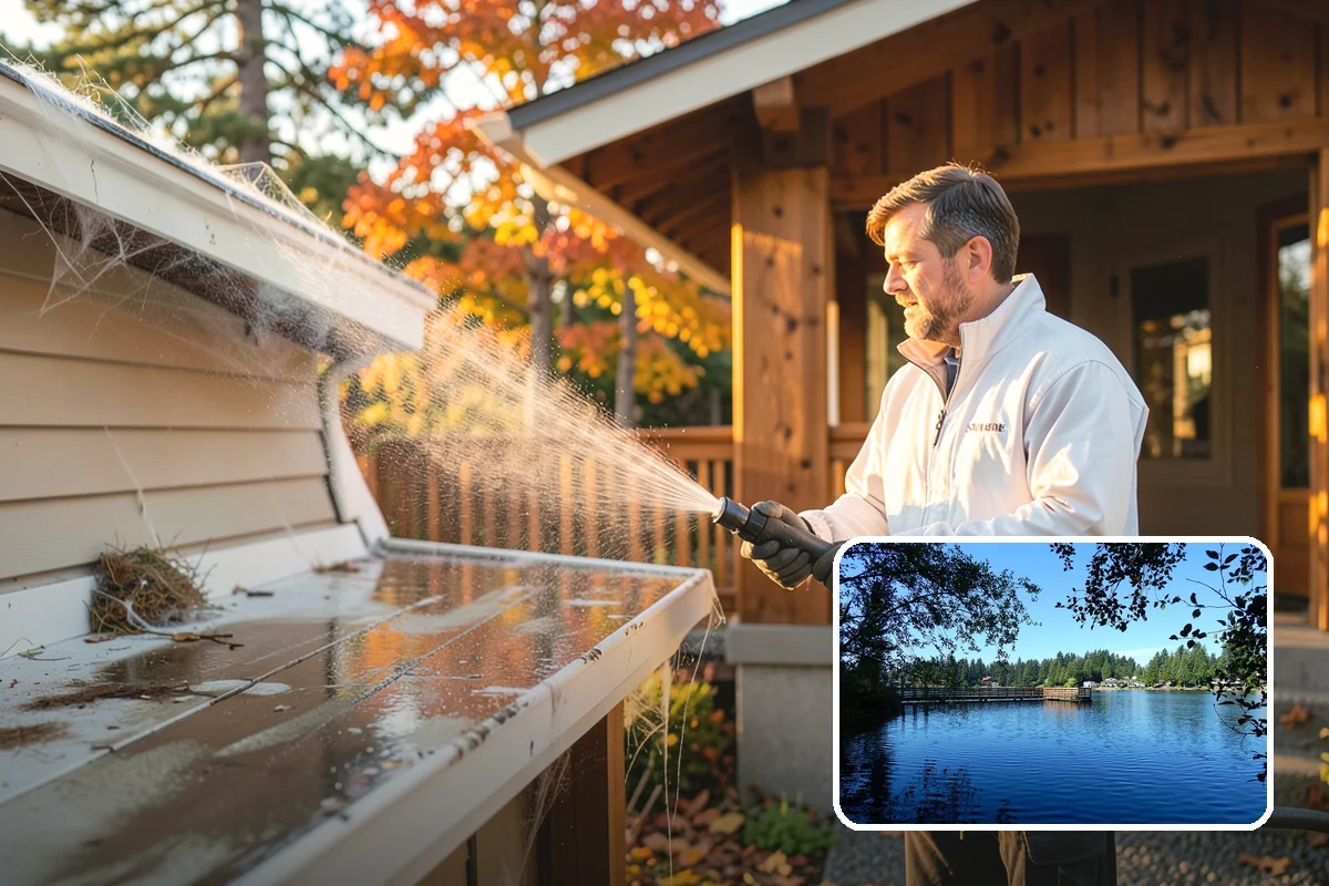 Deck Washing in Federal Way, King County, WA - Lifts algae, mildew, and grey weathering