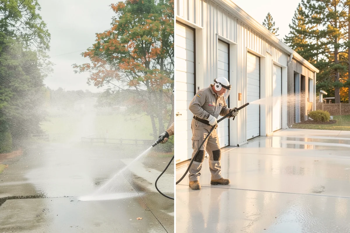 Deck Washing in Index, Snohomish County, WA - Clear the deck and protect nearby plants