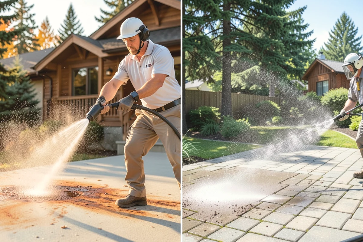 Deck Washing in Issaquah, King County, WA - Clear the deck and protect nearby plants