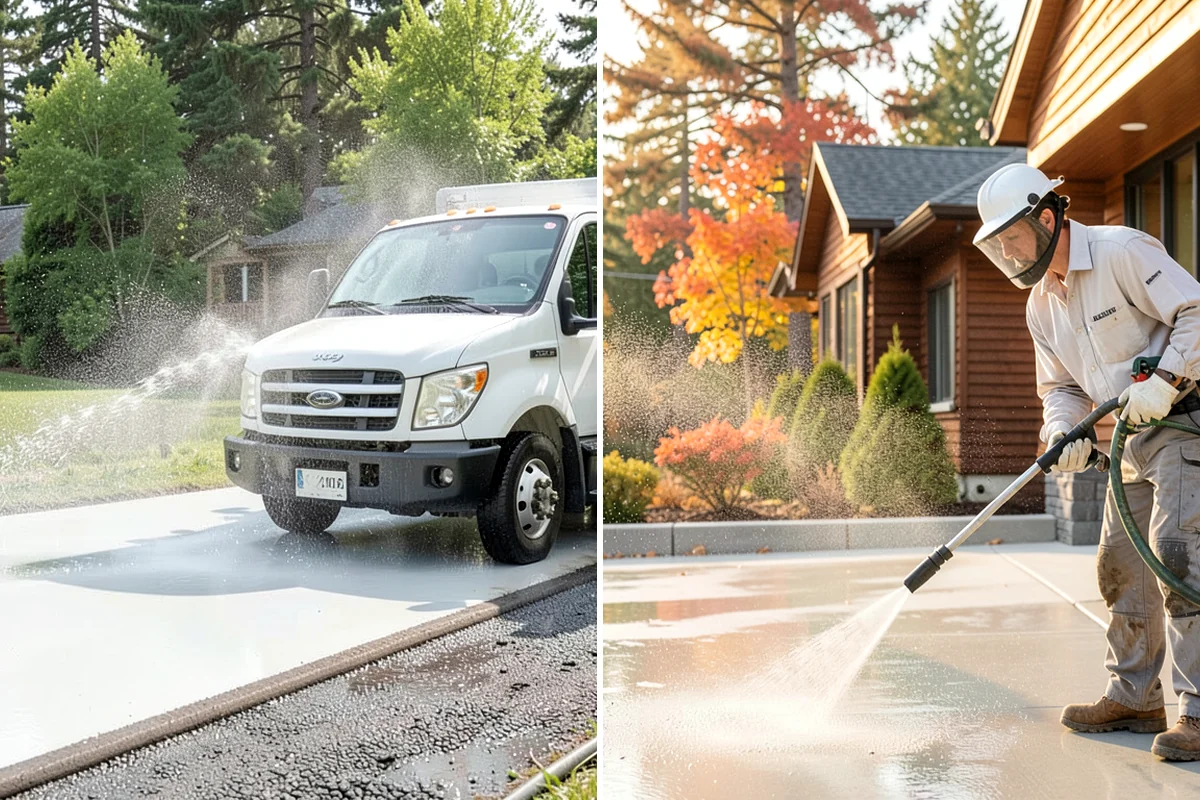 Deck Washing in Kenmore, King County, WA - Clear the deck and protect nearby plants