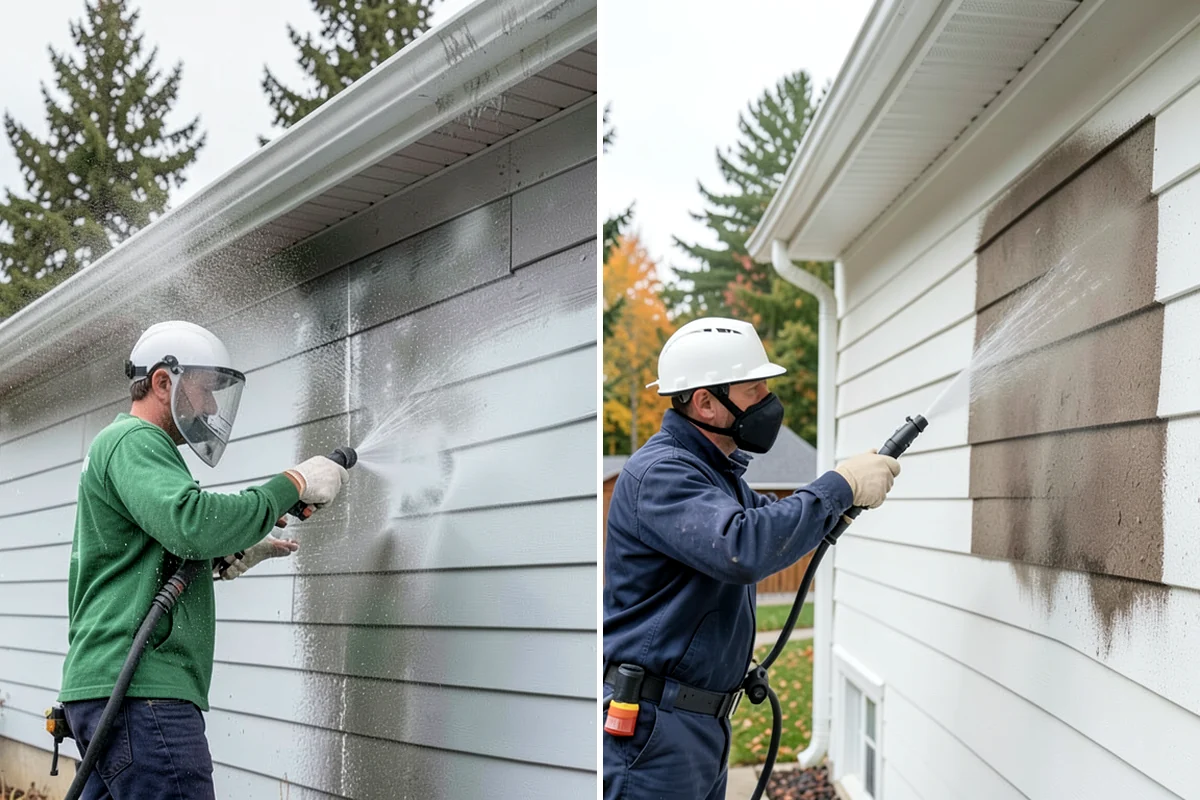 Deck Washing in Lake Forest Park, King County, WA - Clear the deck and protect nearby plants