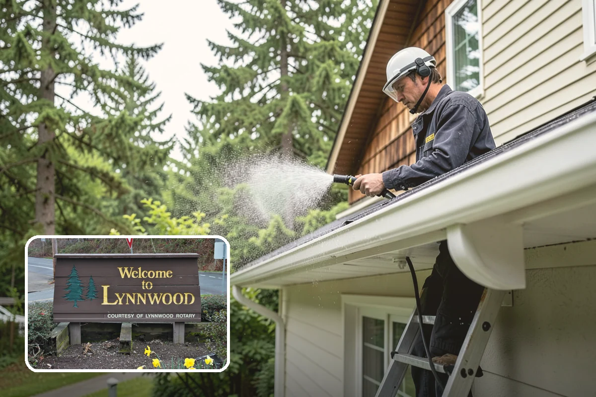 Deck Washing in Lynnwood, Snohomish County, WA - Lifts algae, mildew, and grey weathering