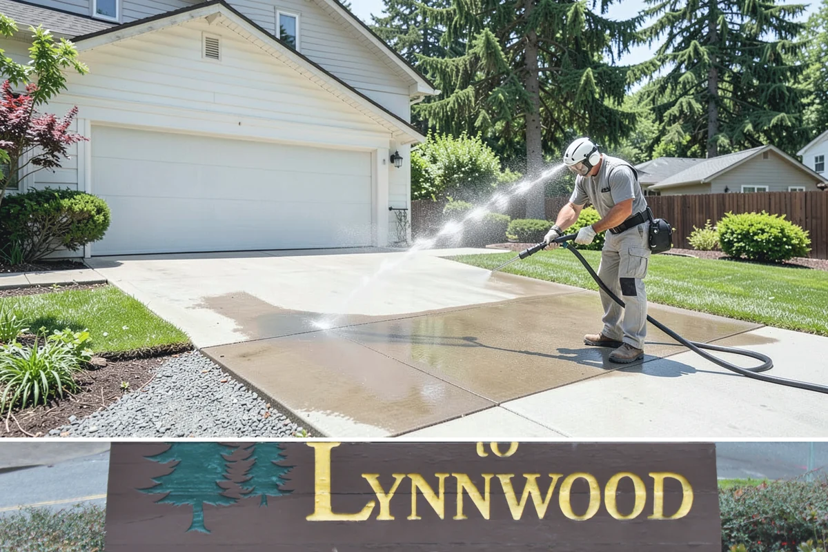 Deck Washing in Lynnwood, Snohomish County, WA - Wash decks in early summer so the wood can dry and take a finish before fall.