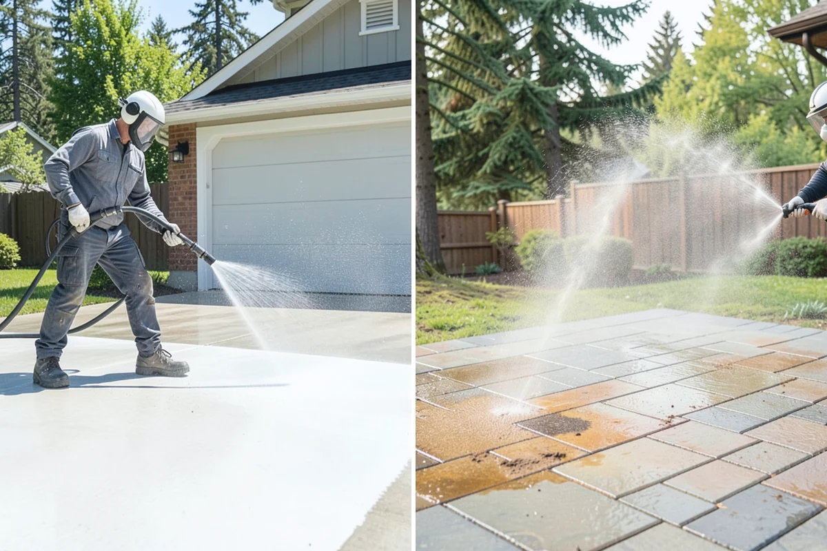 Deck Washing in Marysville, Snohomish County, WA - Clear the deck and protect nearby plants