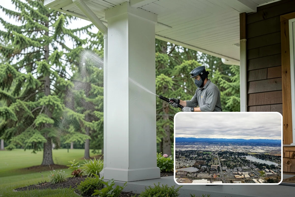 Deck Washing in SeaTac, King County, WA - Lifts algae, mildew, and grey weathering