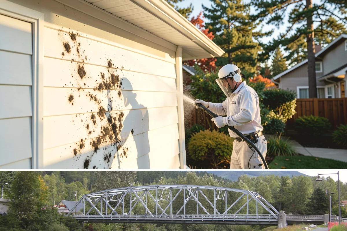 Deck Washing in Skykomish, King County, WA - Wash decks in early summer so the wood can dry and take a finish before fall.