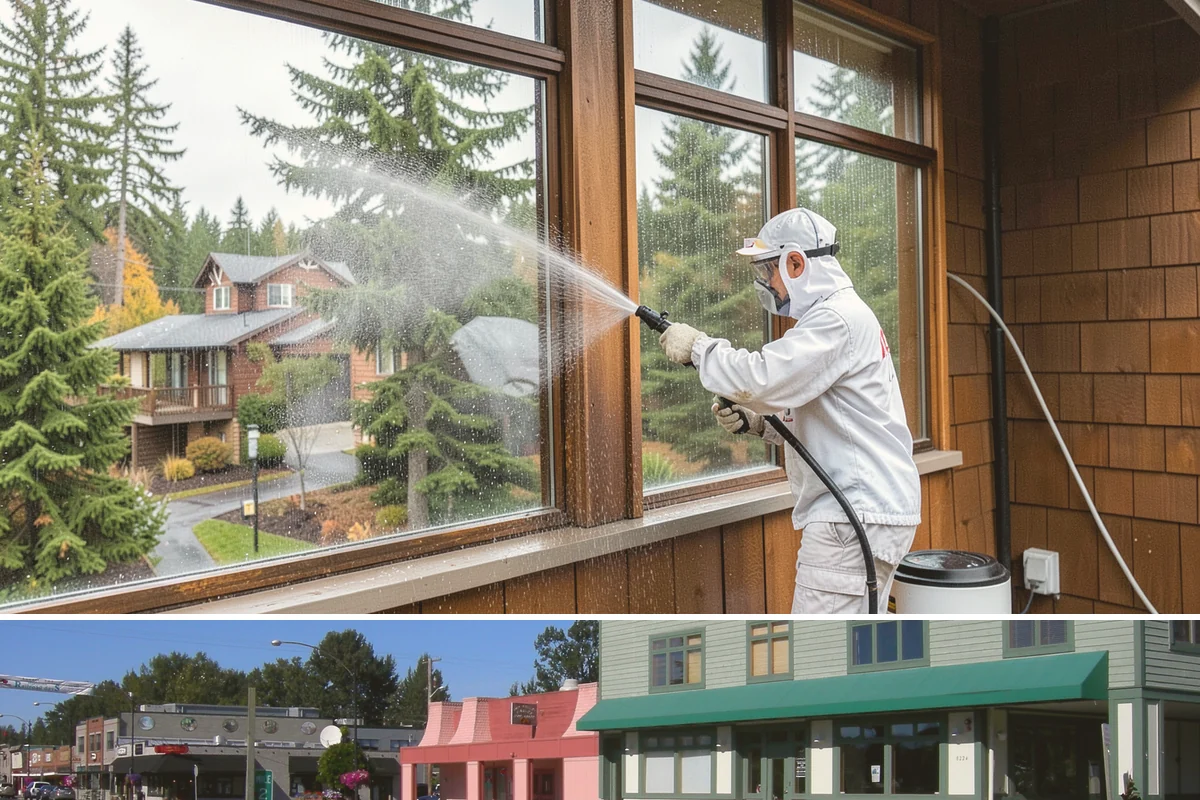 Deck Washing in Snoqualmie, King County, WA - Wash decks in early summer so the wood can dry and take a finish before fall.
