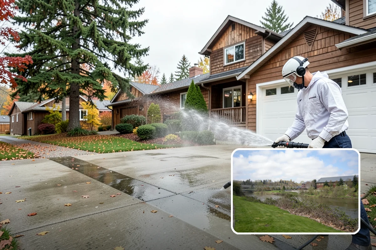 Deck Washing in Tukwila, King County, WA - Lifts algae, mildew, and grey weathering