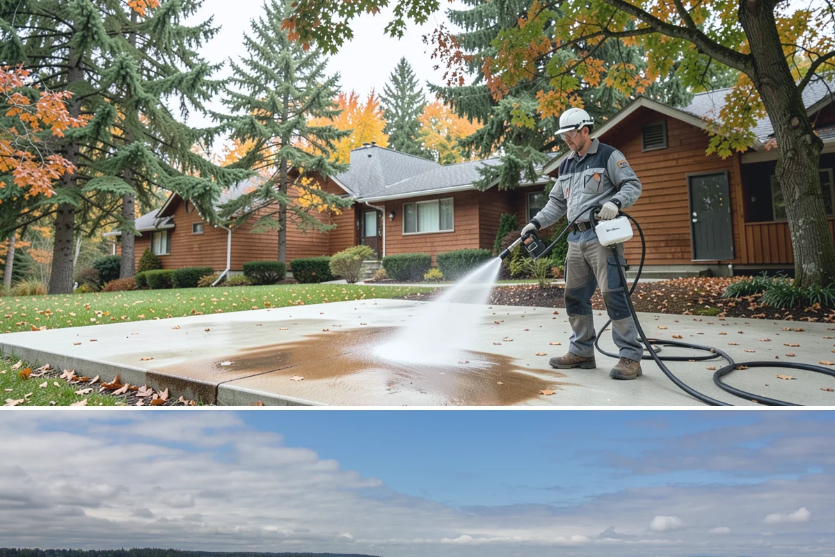 Deck Washing in University Place, Pierce County, WA - Wash decks in early summer so the wood can dry and take a finish before fall.