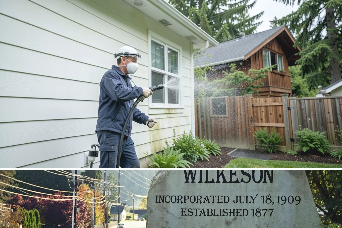 Deck Washing in Wilkeson, Pierce County, WA - Wash decks in early summer so the wood can dry and take a finish before fall.
