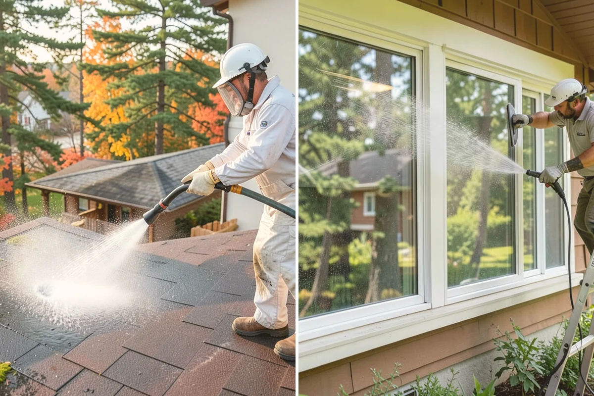 Decorative Concrete Cleaning in Langley, Island County, WA - Clear the patio and inspect the sealer condition