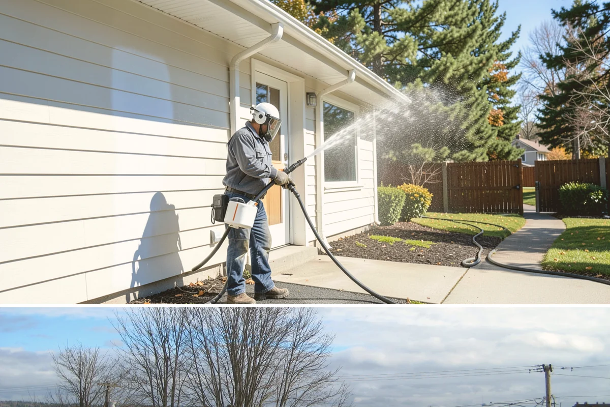 Decorative Concrete Cleaning in Langley, Island County, WA - Decorative concrete cleans and reseals best in dry summer weather for proper sealer cure.