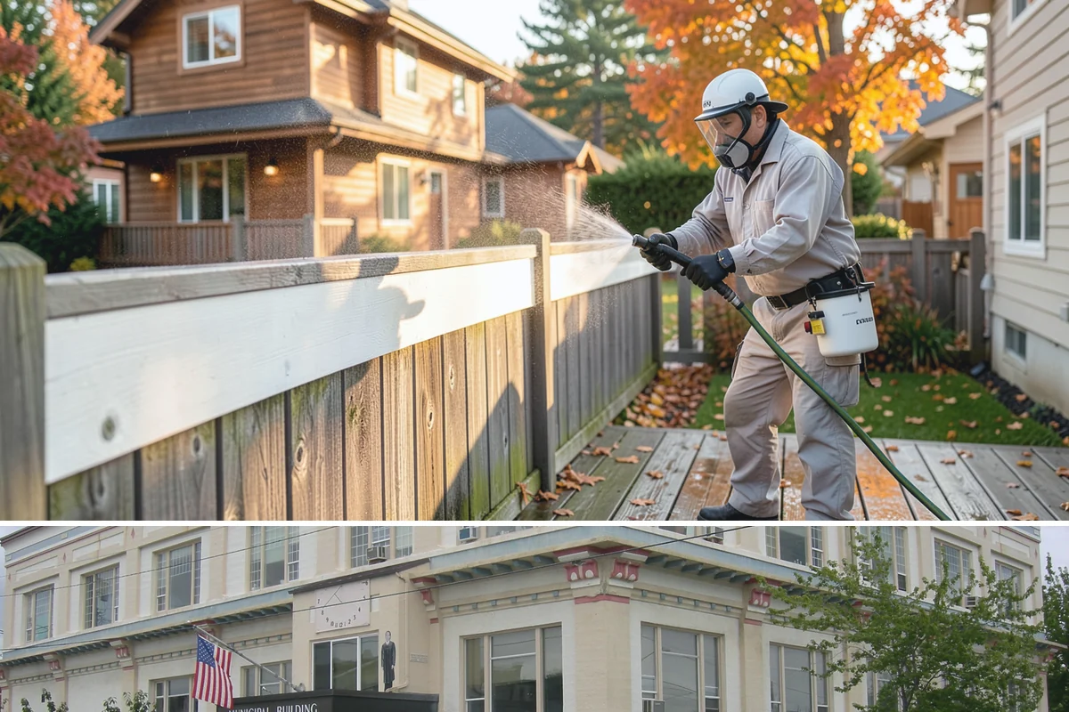 Decorative Rock Cleaning in Anacortes, Skagit County, WA - Decorative rock is best cleaned in spring to clear winter debris and again in fall after leaf drop.