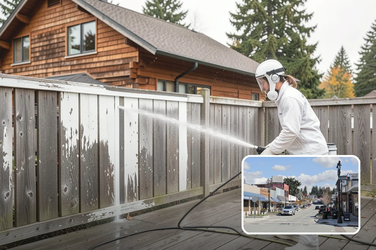 Decorative Rock Cleaning in Bothell, King County, WA - Restores the natural color of landscape stone