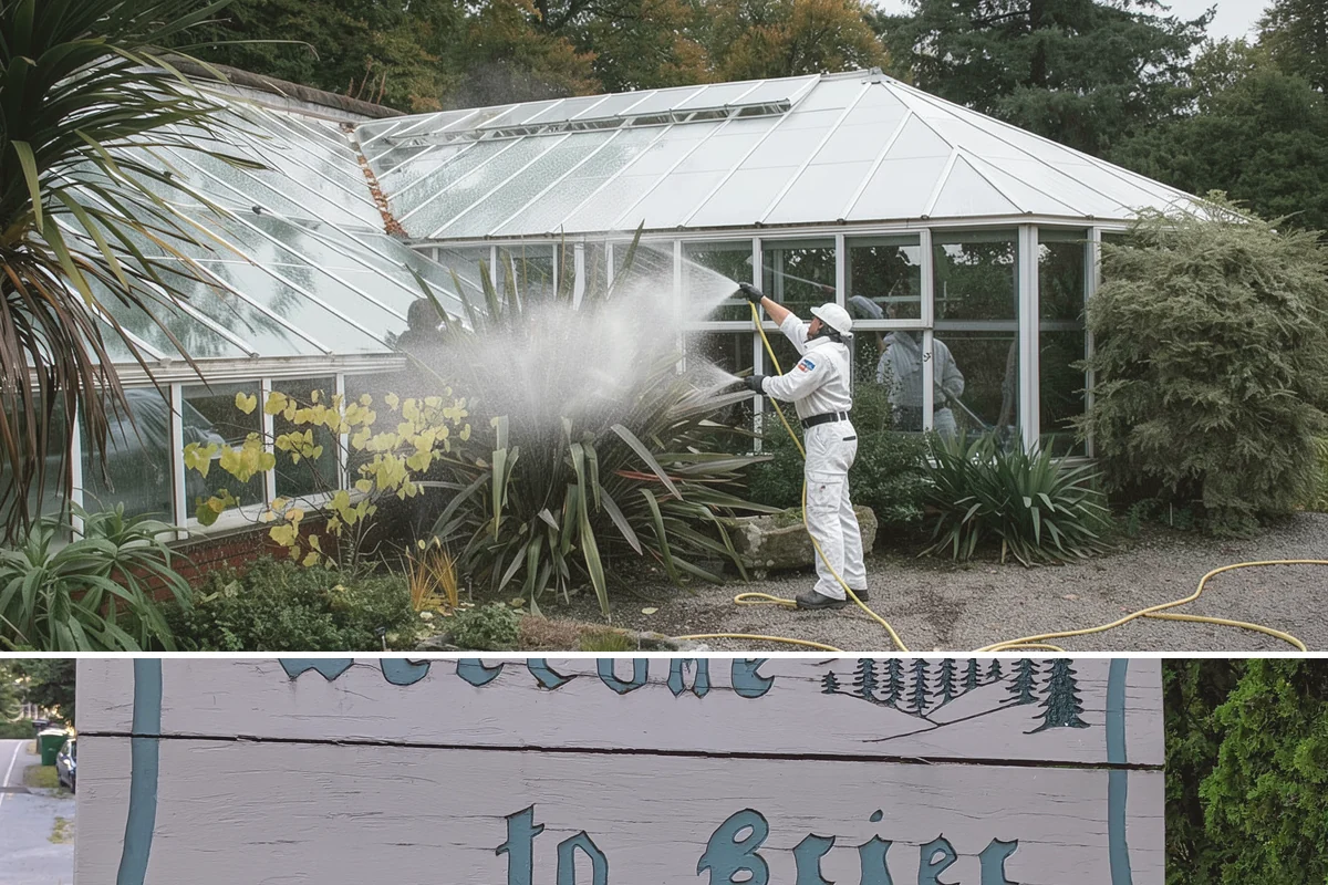 Decorative Rock Cleaning in Brier, Snohomish County, WA - Decorative rock is best cleaned in spring to clear winter debris and again in fall after leaf drop.