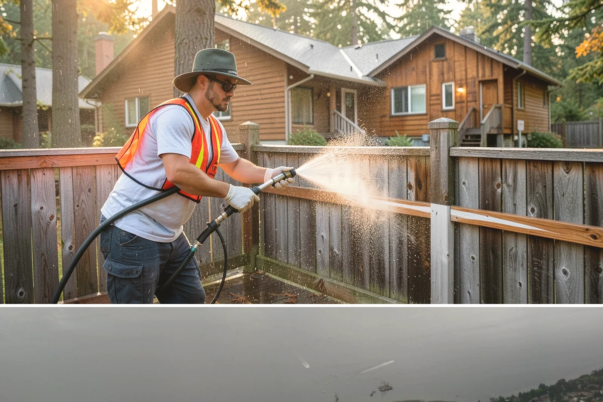 Decorative Rock Cleaning in Des Moines, King County, WA - Decorative rock is best cleaned in spring to clear winter debris and again in fall after leaf drop.