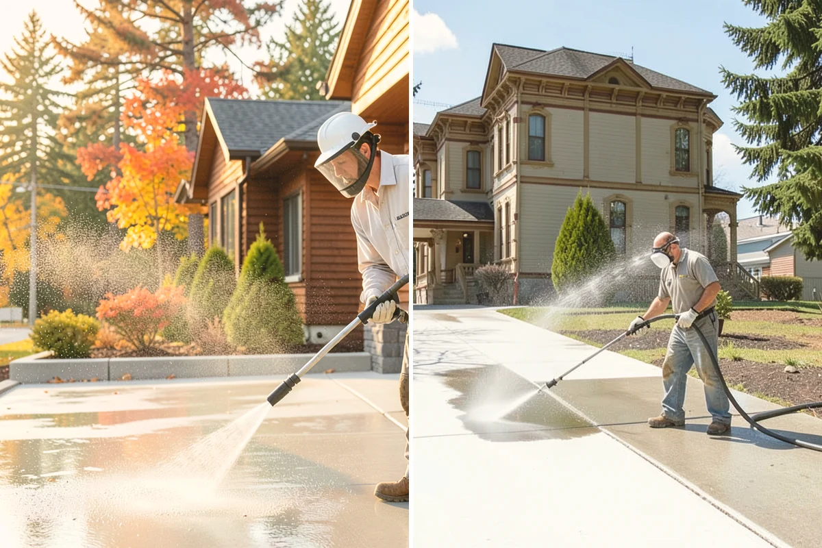 Decorative Rock Cleaning in Fife, Pierce County, WA - Clear leaves and large debris from the bed
