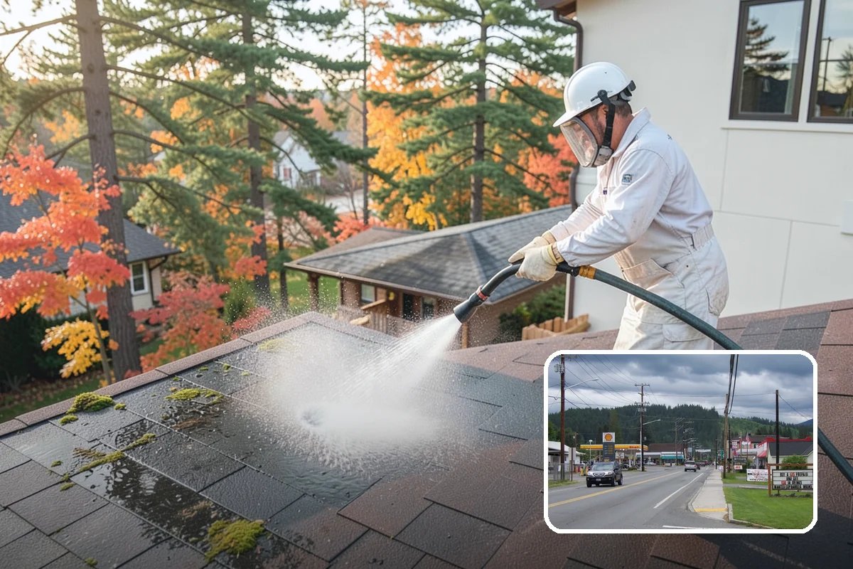 Decorative Rock Cleaning in Granite Falls, Snohomish County, WA - Restores the natural color of landscape stone