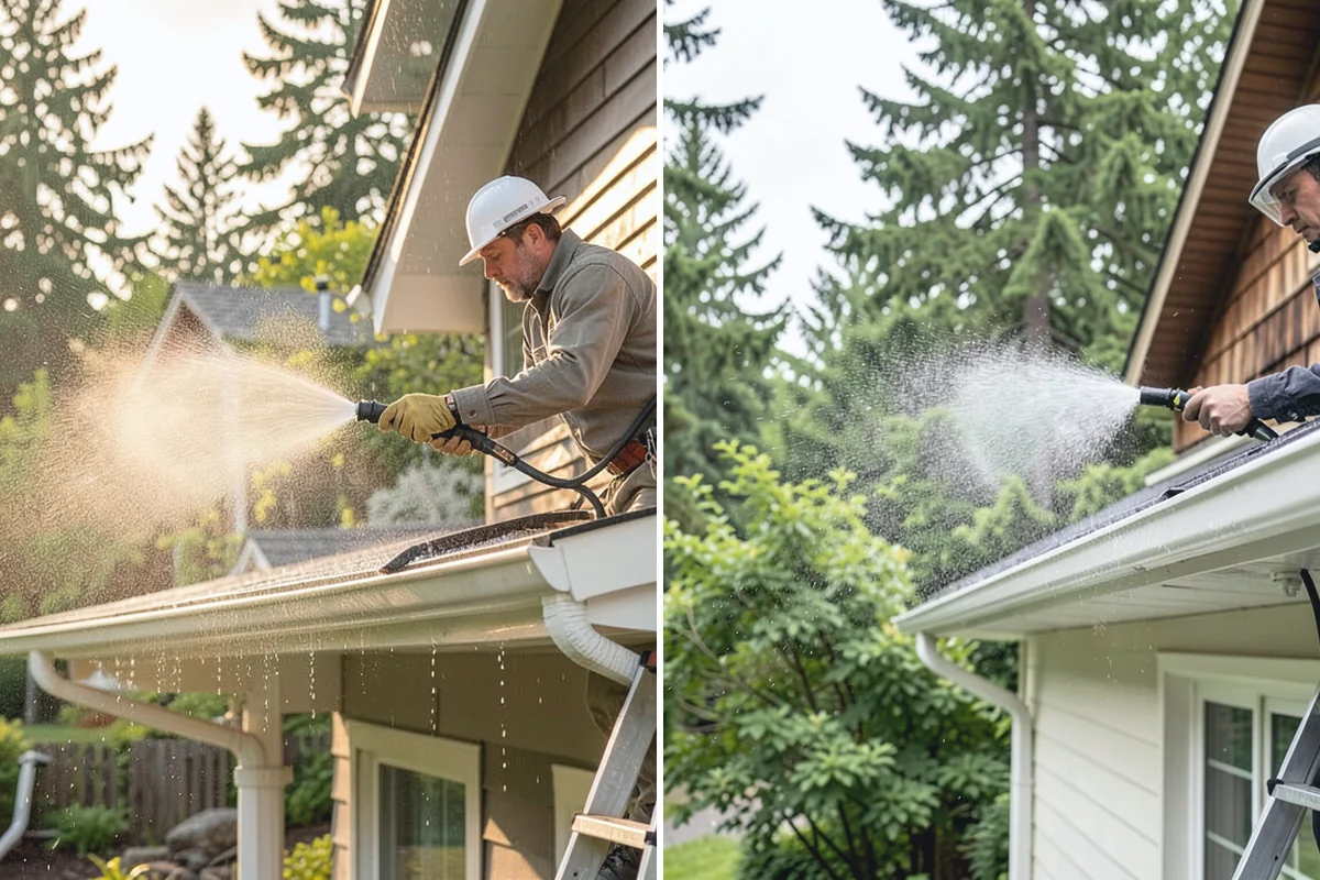 Decorative Rock Cleaning in Hamilton, Skagit County, WA - Clear leaves and large debris from the bed