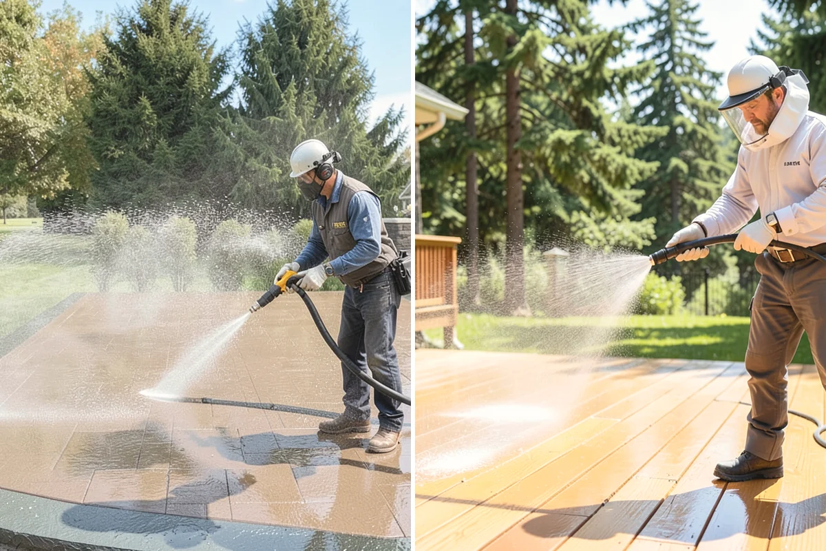 Decorative Rock Cleaning in Lake Stevens, Snohomish County, WA - Clear leaves and large debris from the bed
