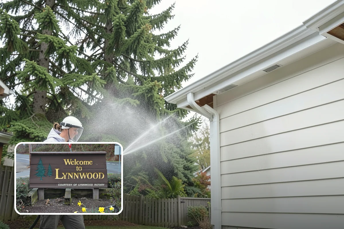 Decorative Rock Cleaning in Lynnwood, Snohomish County, WA - Restores the natural color of landscape stone