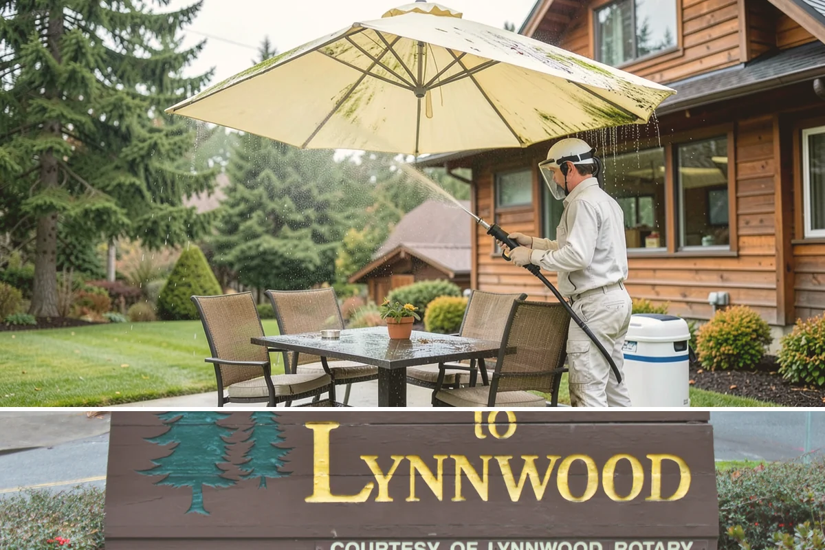 Decorative Rock Cleaning in Lynnwood, Snohomish County, WA - Decorative rock is best cleaned in spring to clear winter debris and again in fall after leaf drop.