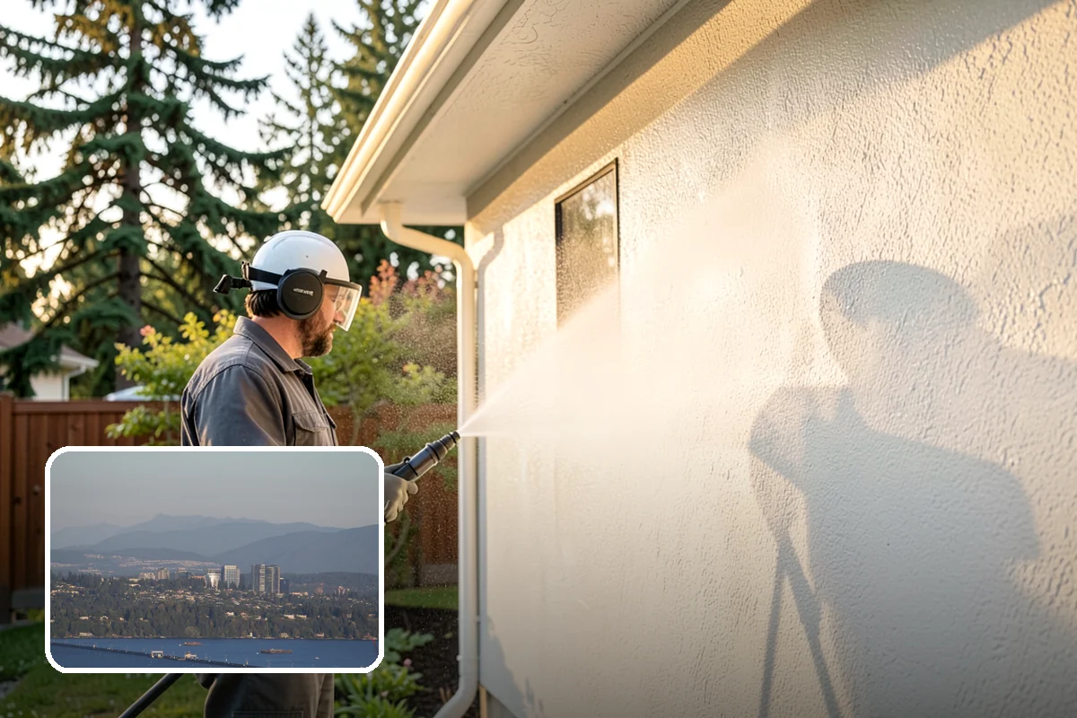 Decorative Rock Cleaning in Medina, King County, WA - Restores the natural color of landscape stone