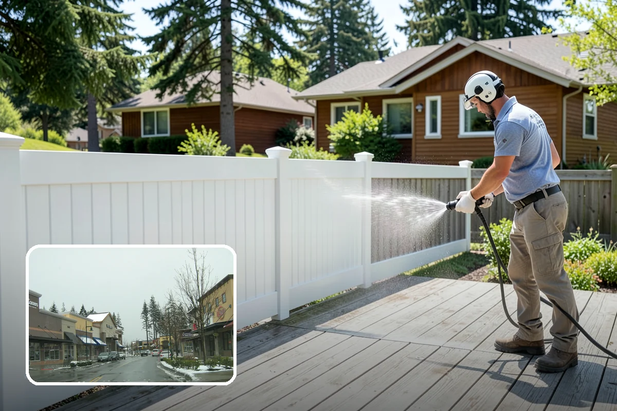 Decorative Rock Cleaning in Mill Creek, Snohomish County, WA - Restores the natural color of landscape stone