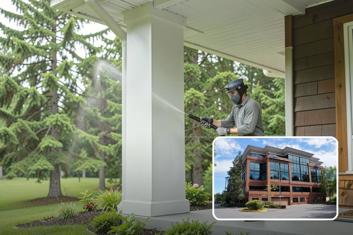 Decorative Rock Cleaning in Mountlake Terrace, Snohomish County, WA - Restores the natural color of landscape stone