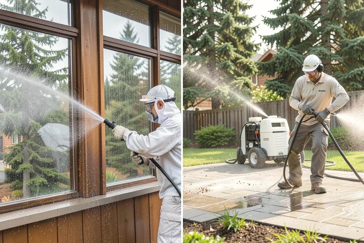 Decorative Rock Cleaning in North Bend, King County, WA - Clear leaves and large debris from the bed