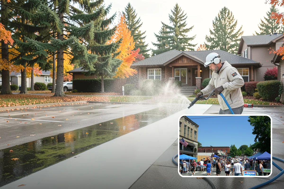 Decorative Rock Cleaning in Snohomish, Snohomish County, WA - Restores the natural color of landscape stone