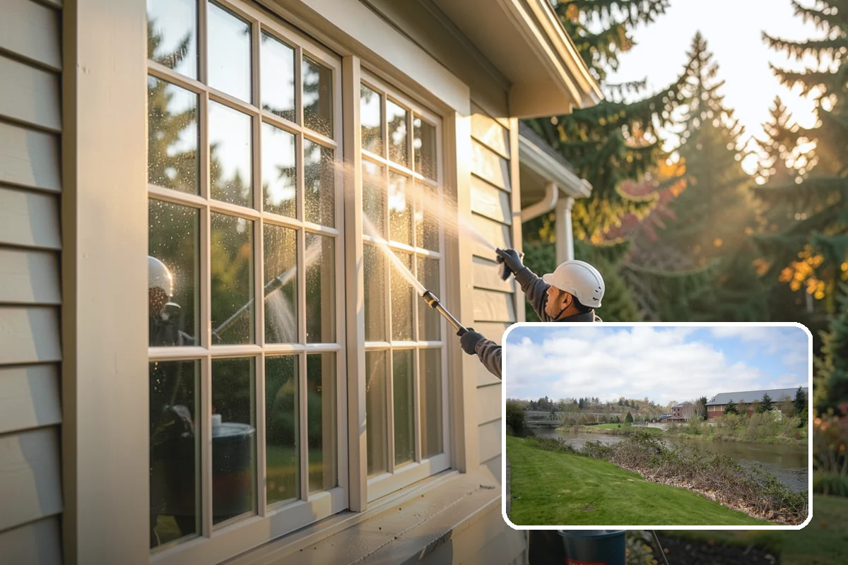 Decorative Rock Cleaning in Tukwila, King County, WA - Restores the natural color of landscape stone