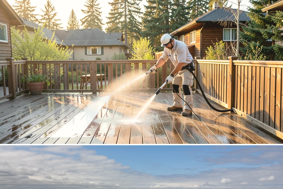 Decorative Rock Cleaning in University Place, Pierce County, WA - Decorative rock is best cleaned in spring to clear winter debris and again in fall after leaf drop.