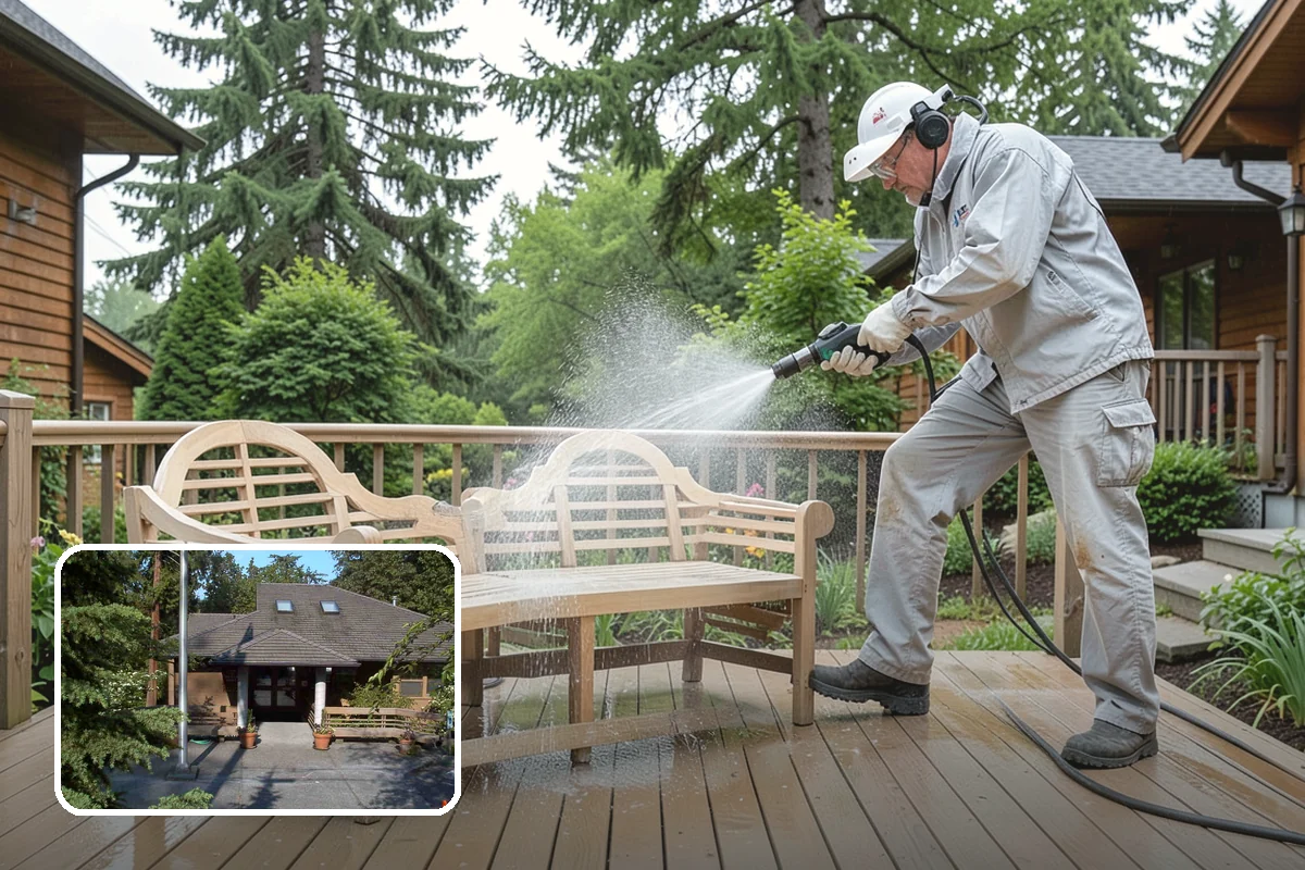 Decorative Rock Cleaning in Yarrow Point, King County, WA - Restores the natural color of landscape stone