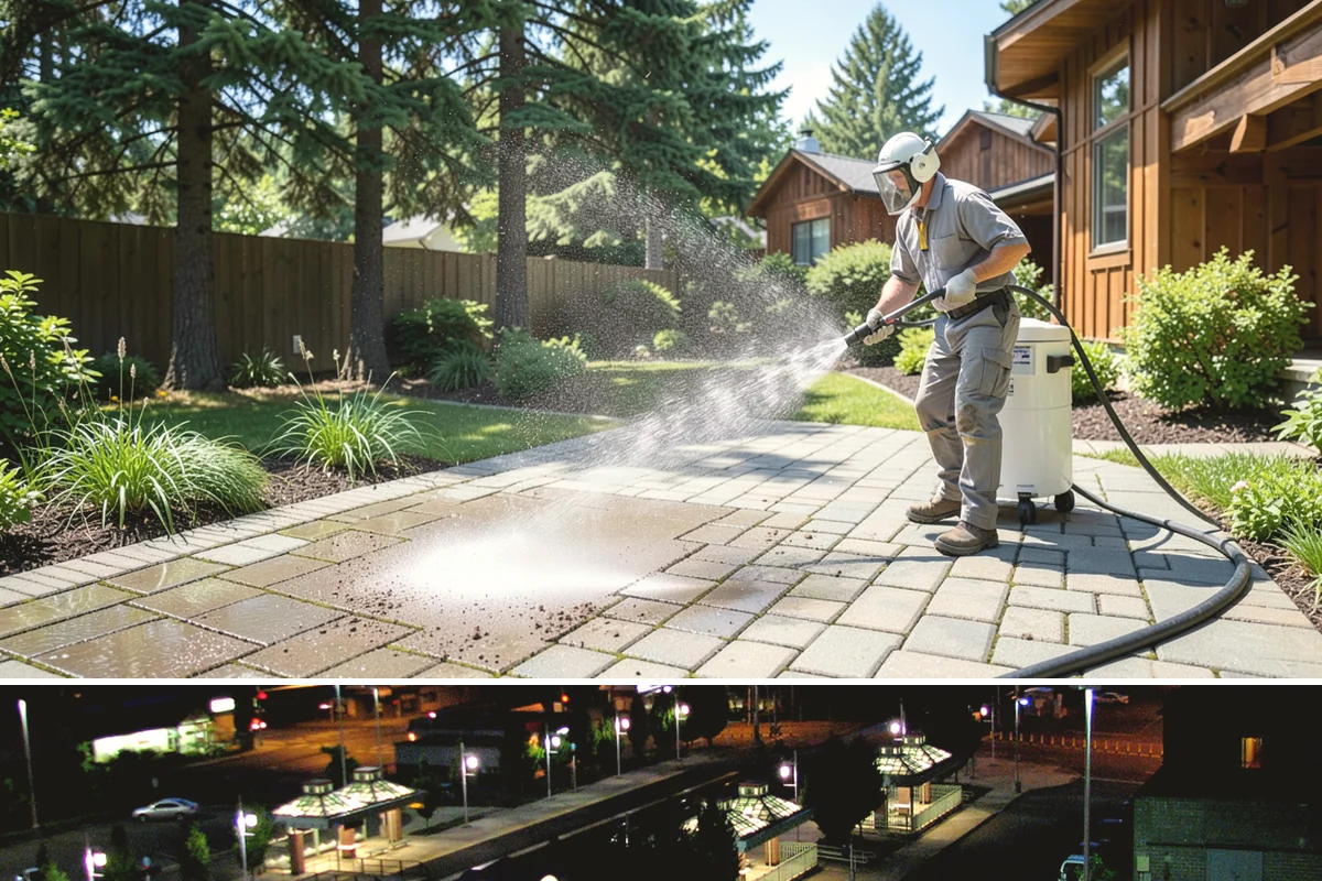Downspout Cleaning in Auburn, King County, WA - Clean downspouts in fall after leaf drop so they carry winter's heavy rain without backing up.