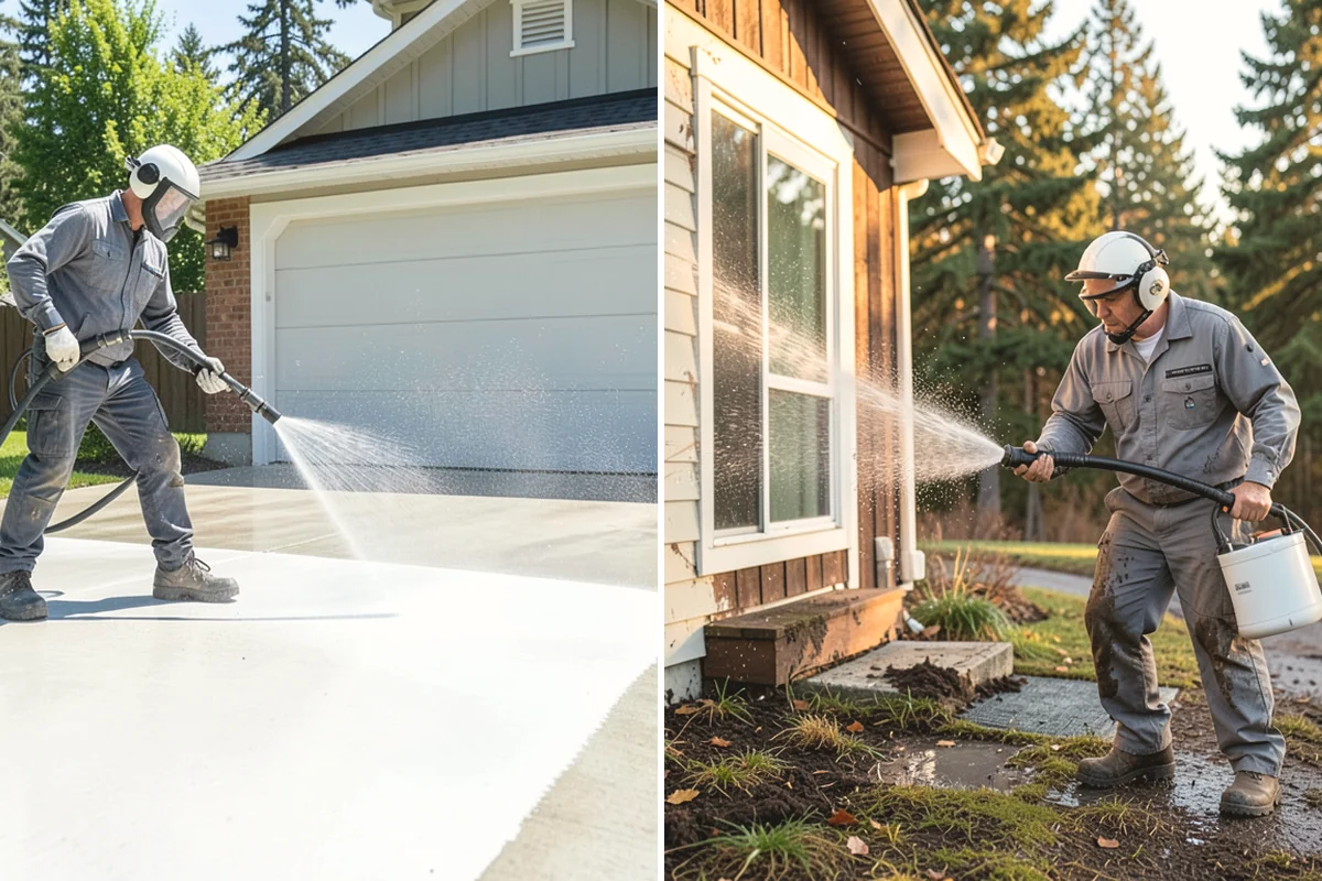 Downspout Cleaning in Carnation, King County, WA - Inspect each downspout for interior blockages
