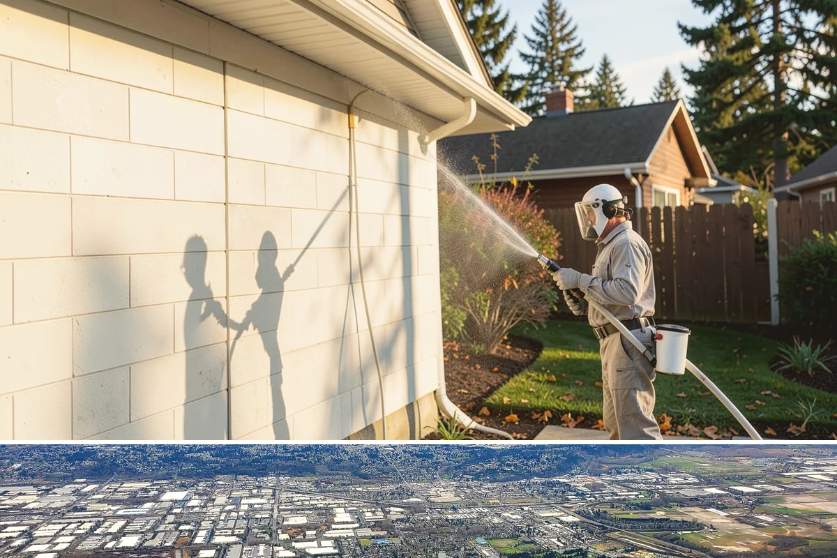 Downspout Cleaning in Kent, King County, WA - Clean downspouts in fall after leaf drop so they carry winter's heavy rain without backing up.