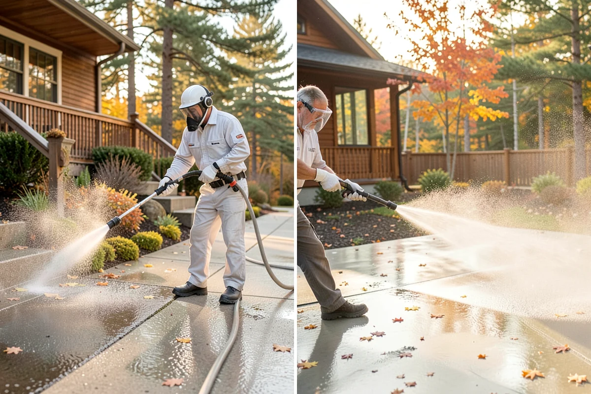 Downspout Cleaning in Lakewood, Pierce County, WA - Inspect each downspout for interior blockages