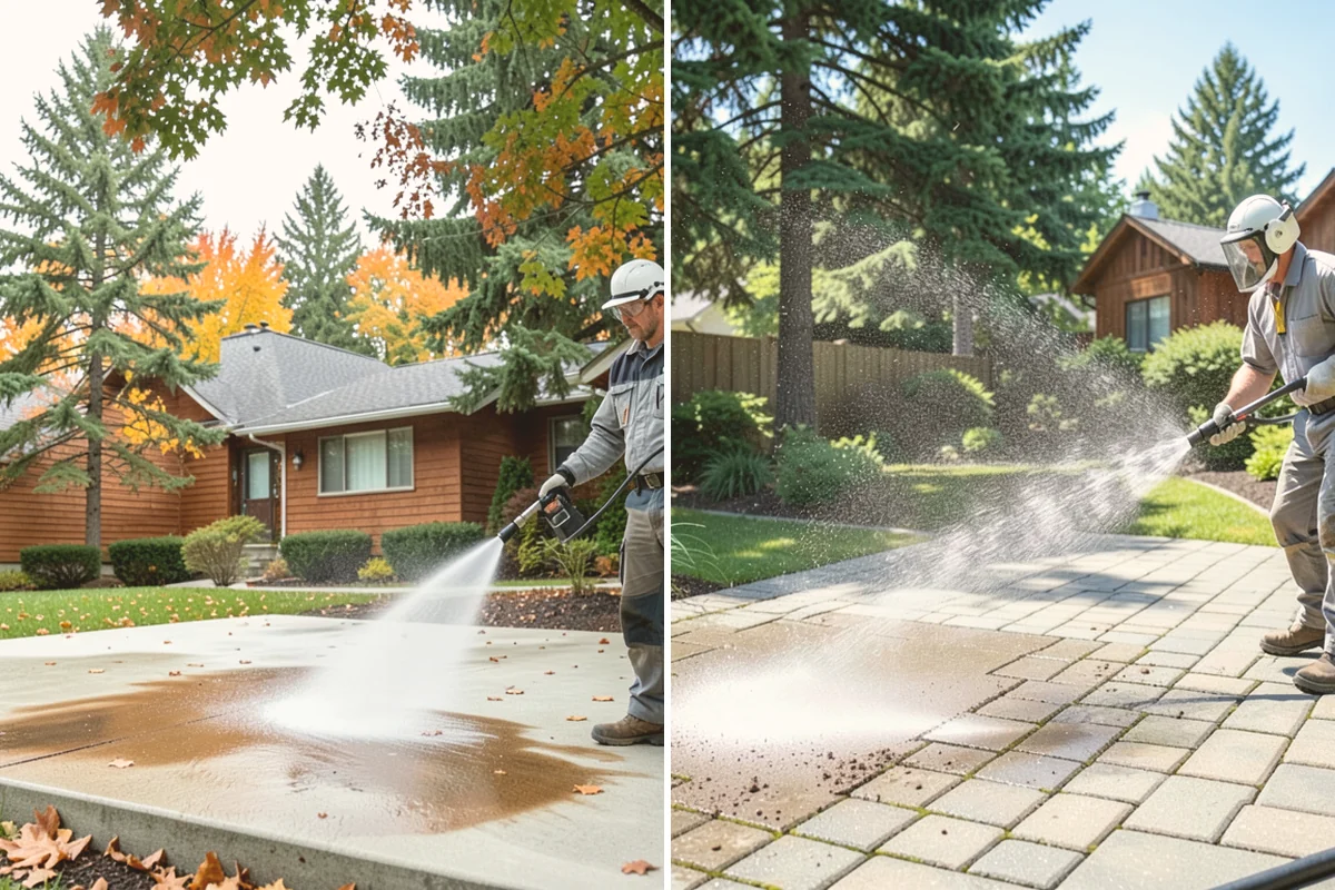 Downspout Cleaning in Sammamish, King County, WA - Inspect each downspout for interior blockages