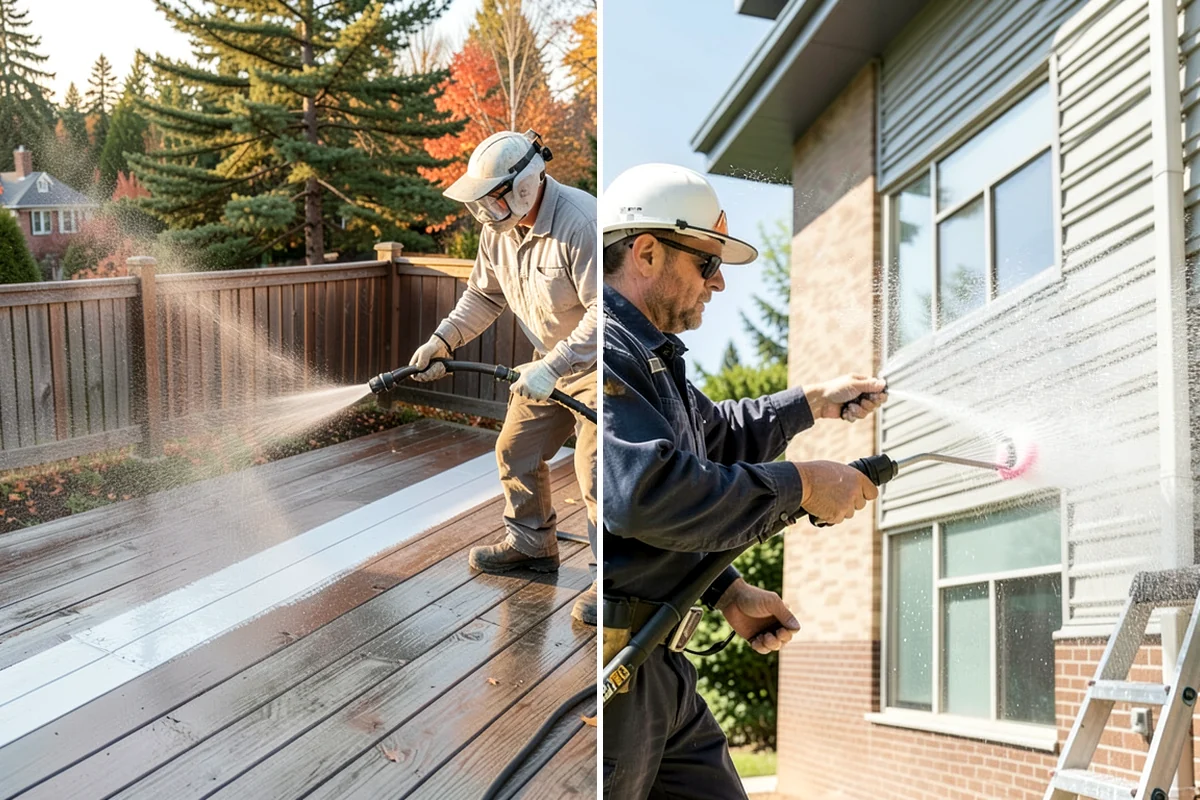 Downspout Cleaning in Shoreline, King County, WA - Inspect each downspout for interior blockages