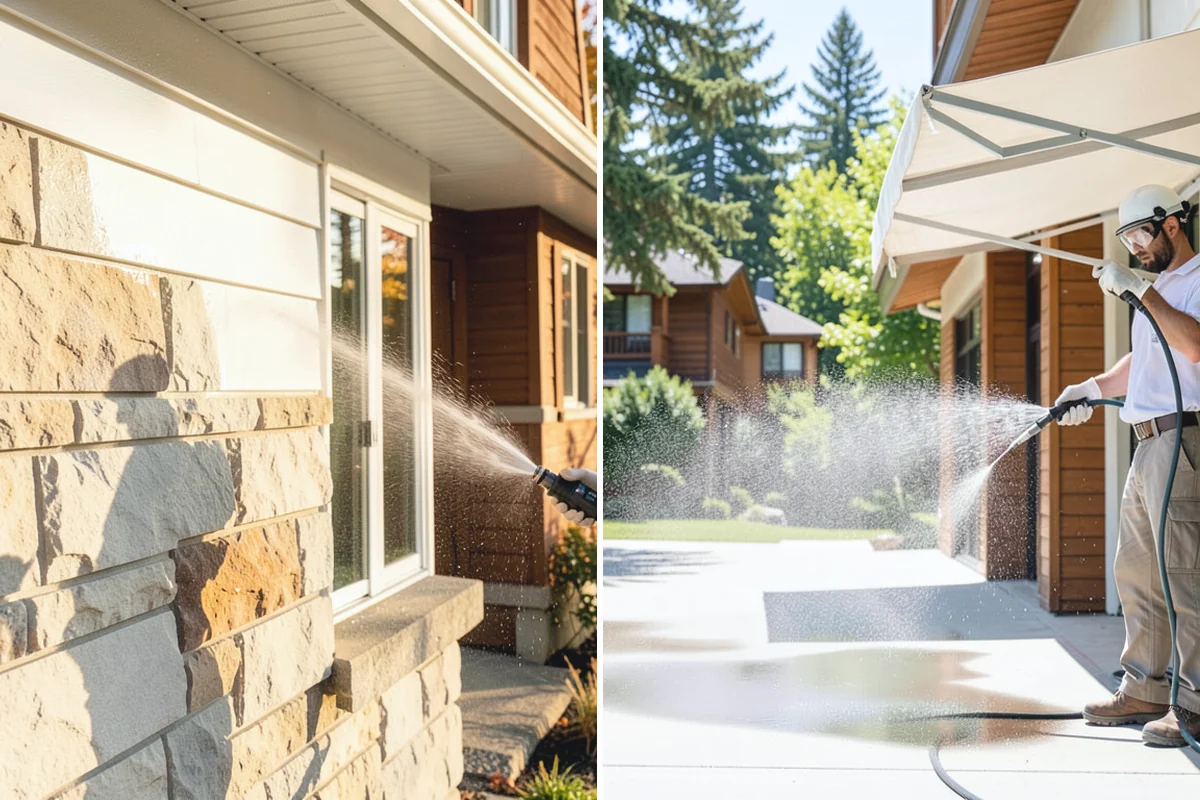 Downspout Cleaning in South Prairie, Pierce County, WA - Inspect each downspout for interior blockages