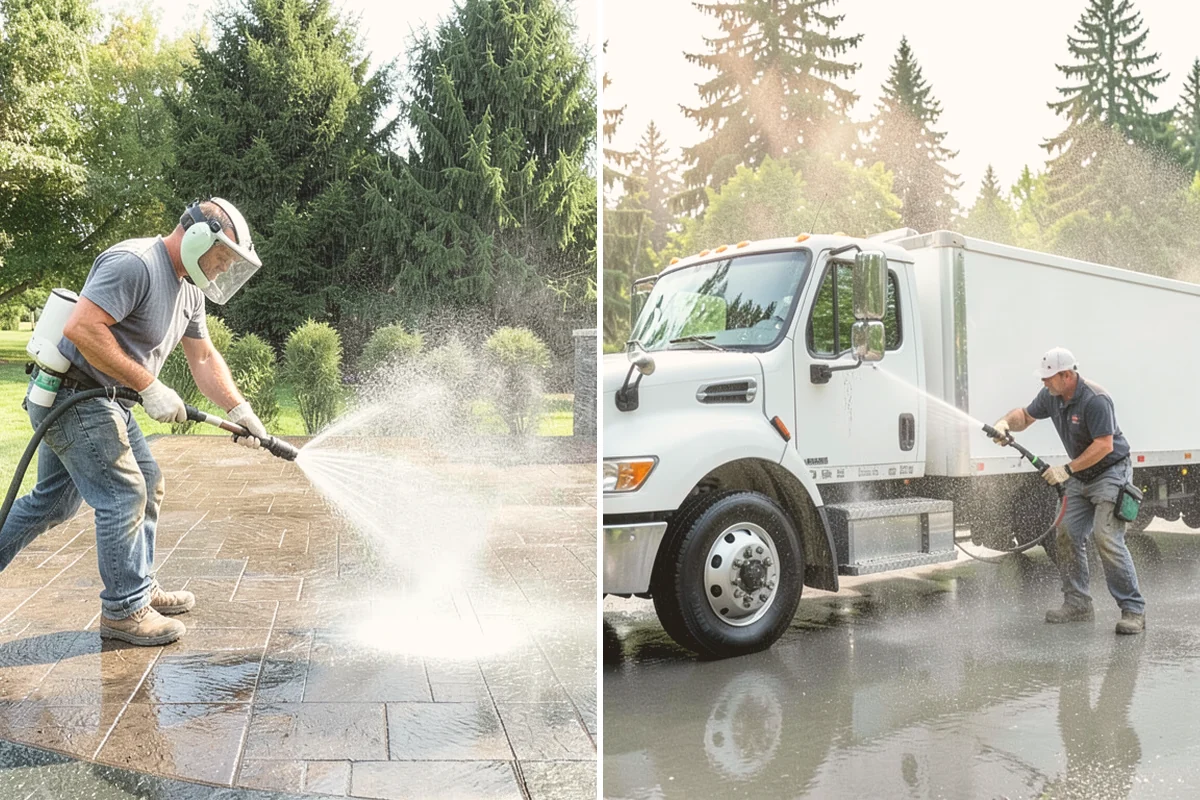 Downspout Cleaning in Stanwood, Snohomish County, WA - Inspect each downspout for interior blockages