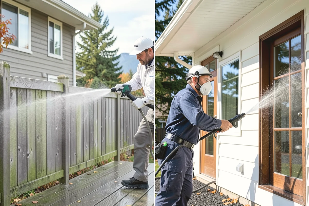 Downspout Cleaning in University Place, Pierce County, WA - Inspect each downspout for interior blockages